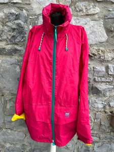 Pink raincoat Large or uk 14-16