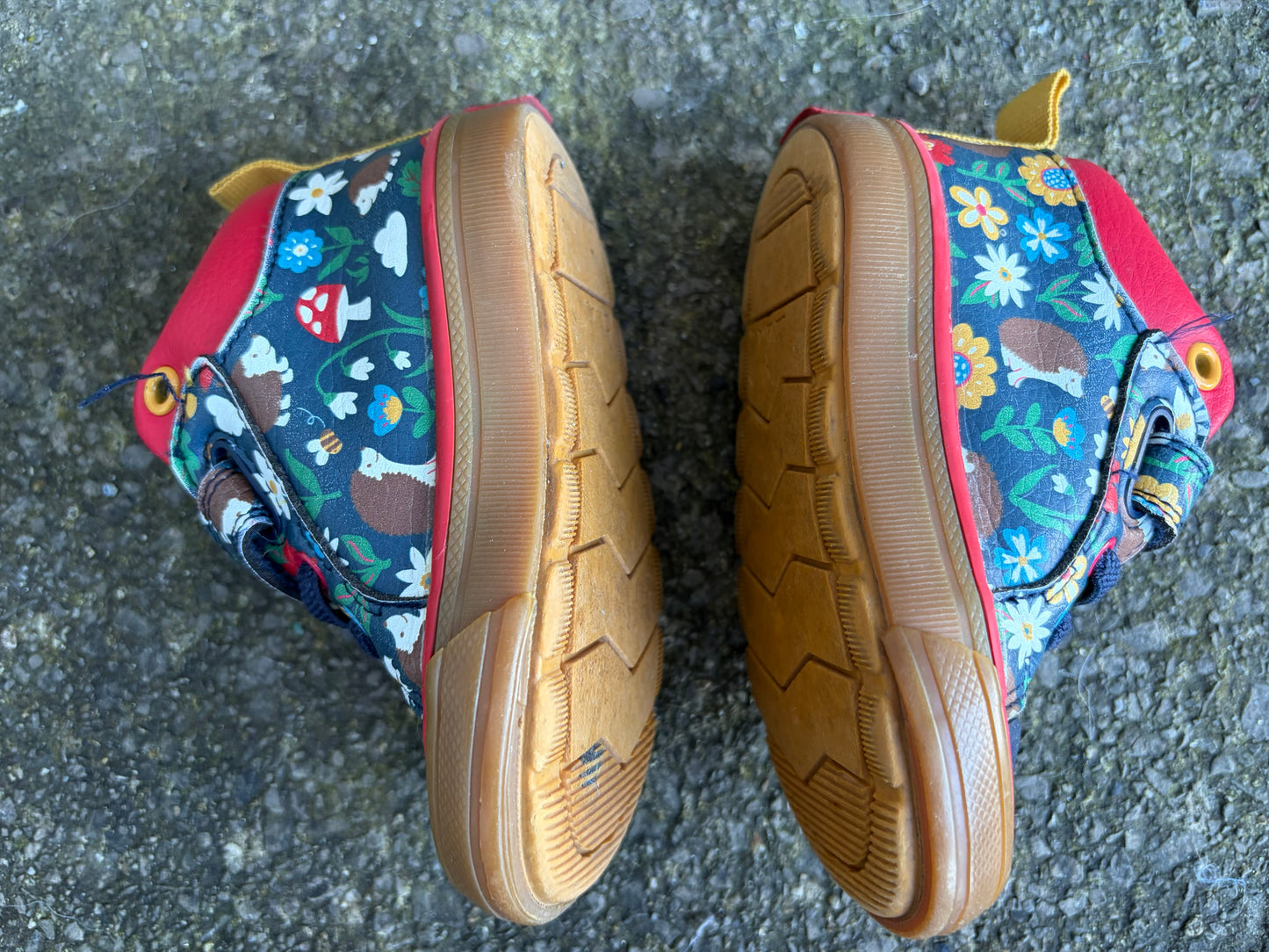 Woodland navy ankle high boots  uk 4.5 (eu 20.5)