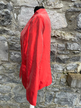 Load image into Gallery viewer, 80s shiny red jacket uk 12
