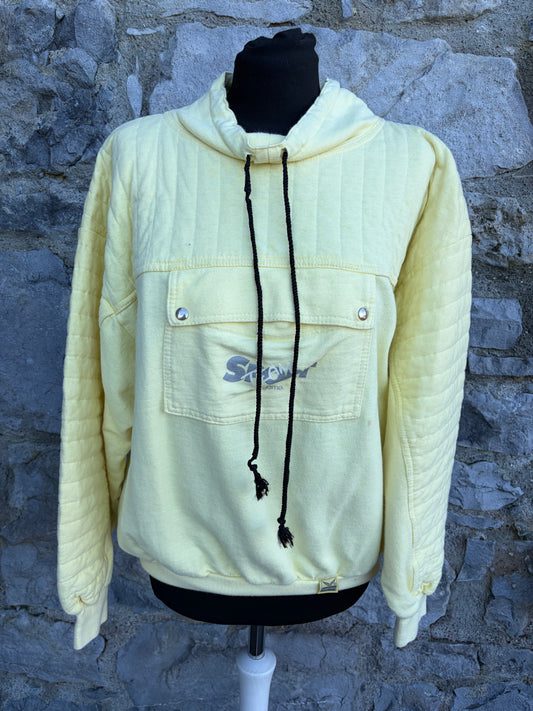 80s yellow sweatshirt uk 12-14