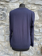 Load image into Gallery viewer, Navy top uk 14
