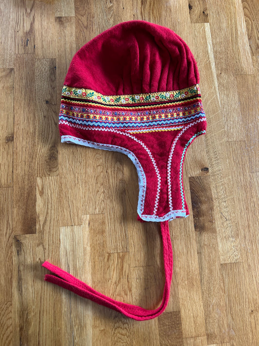 Red kids hat