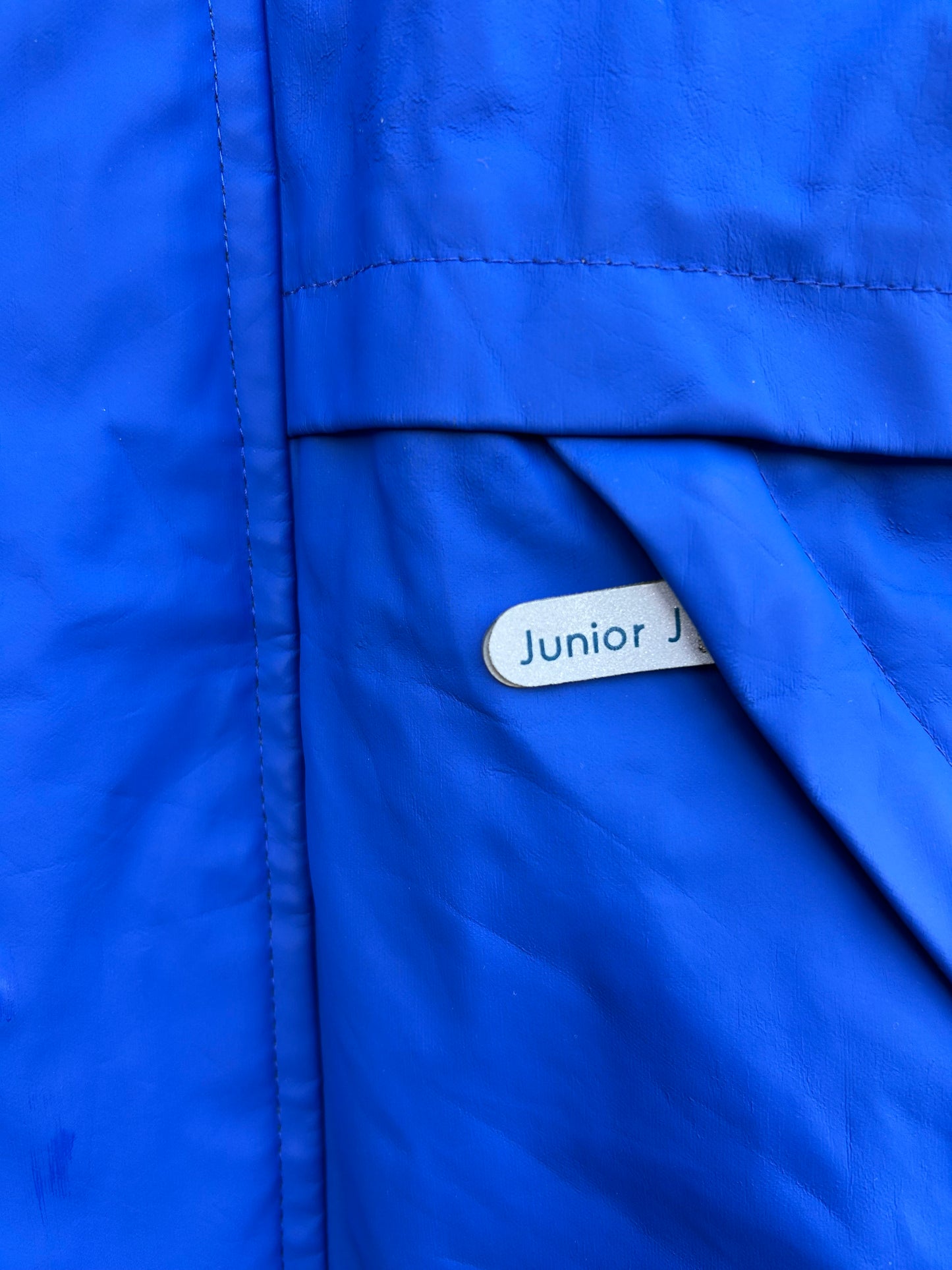 Blue raincoat 12-18m (80-86cm)