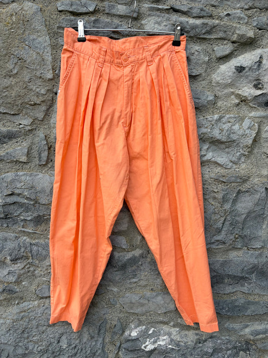 80s orange pants uk 10