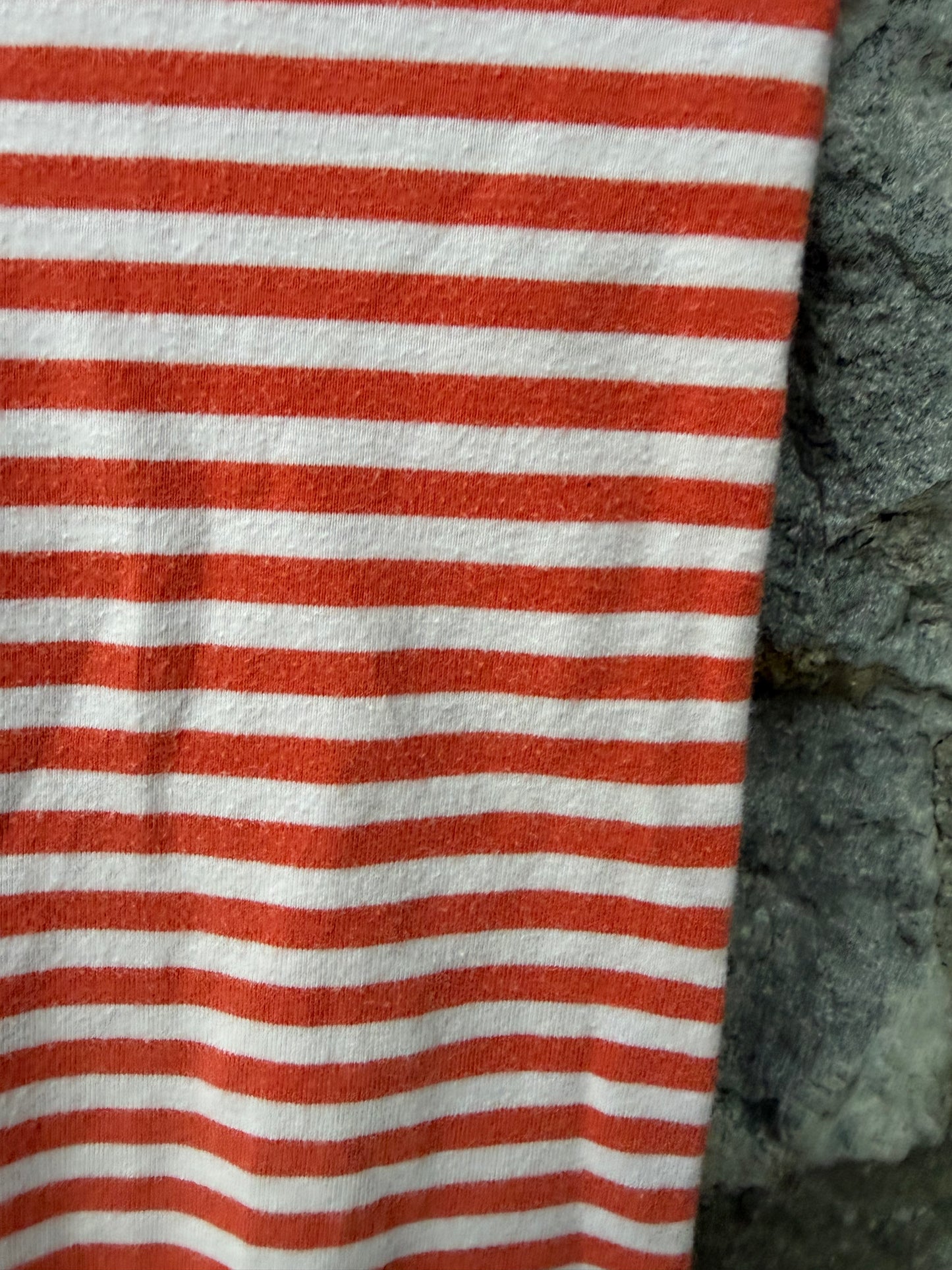 MB Orange stripy cropped leggings  5-6y (110-116cm)