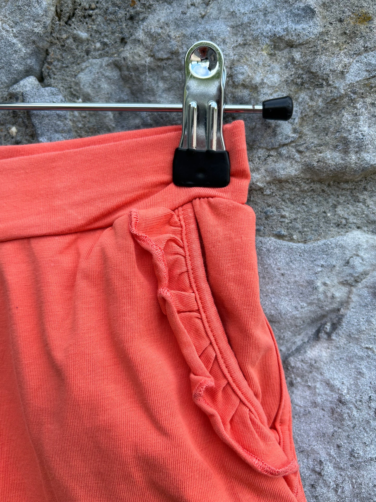 Orange shorts  9y (134cm)