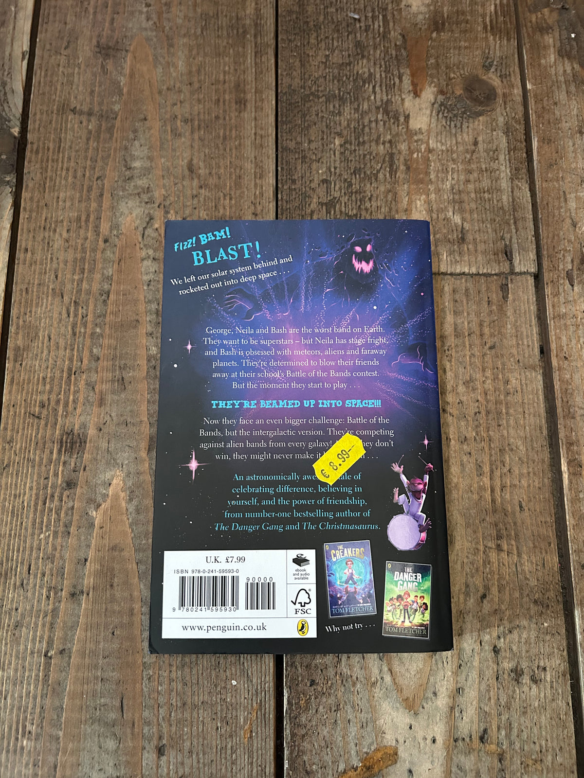 Space band by Tom Fletcher