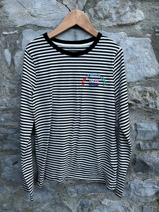 To be kind stripy top  13y (158cm)