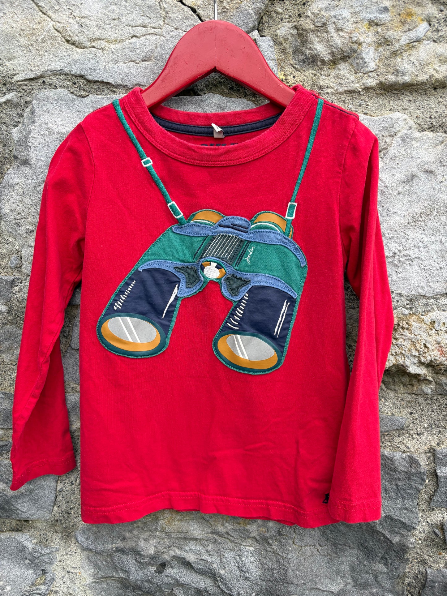Binoculars red top  5-6y (110-116cm)