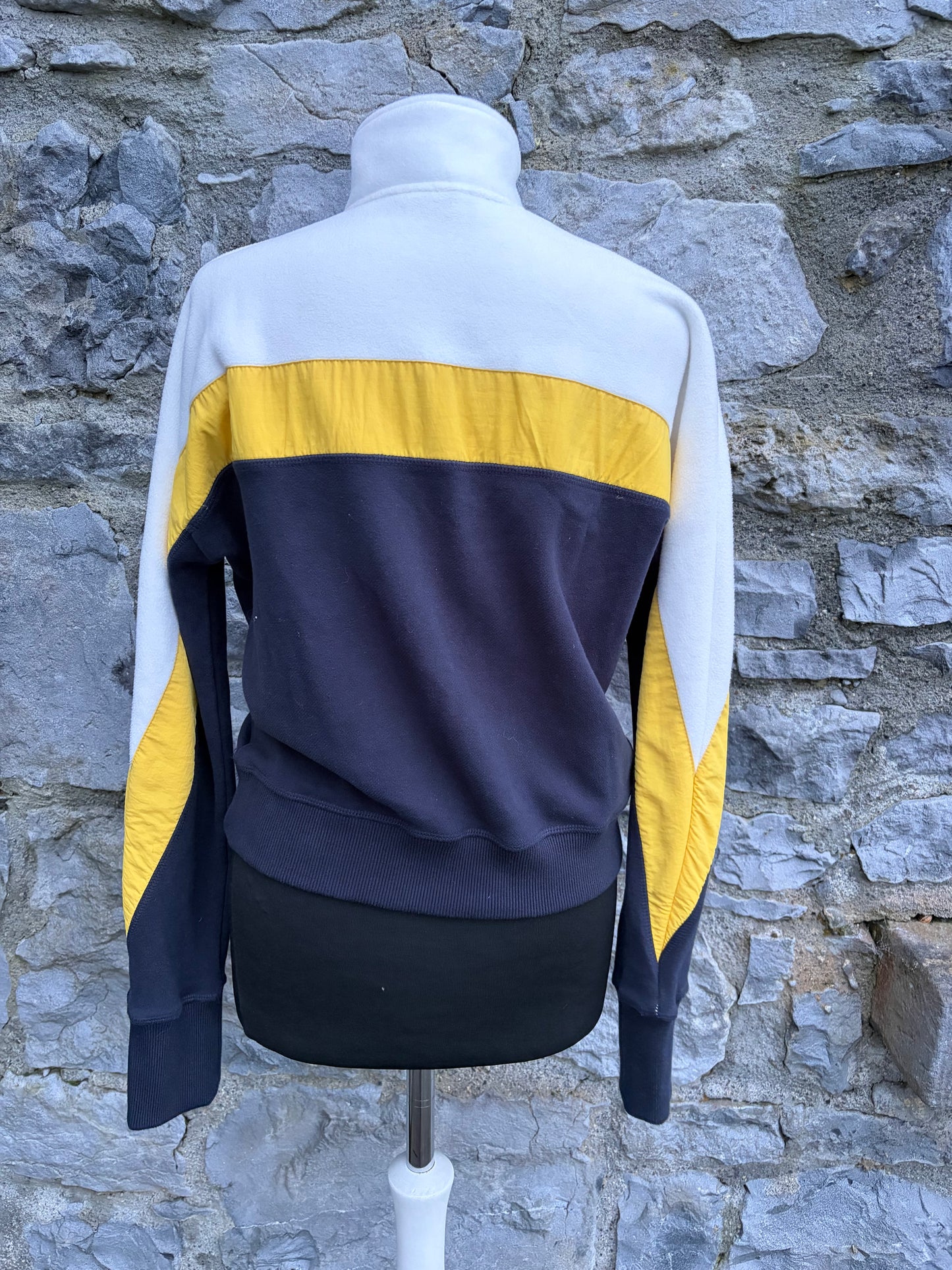 Navy Sportstyle Dolmon Funnel Sweatshirt  uk 6-8