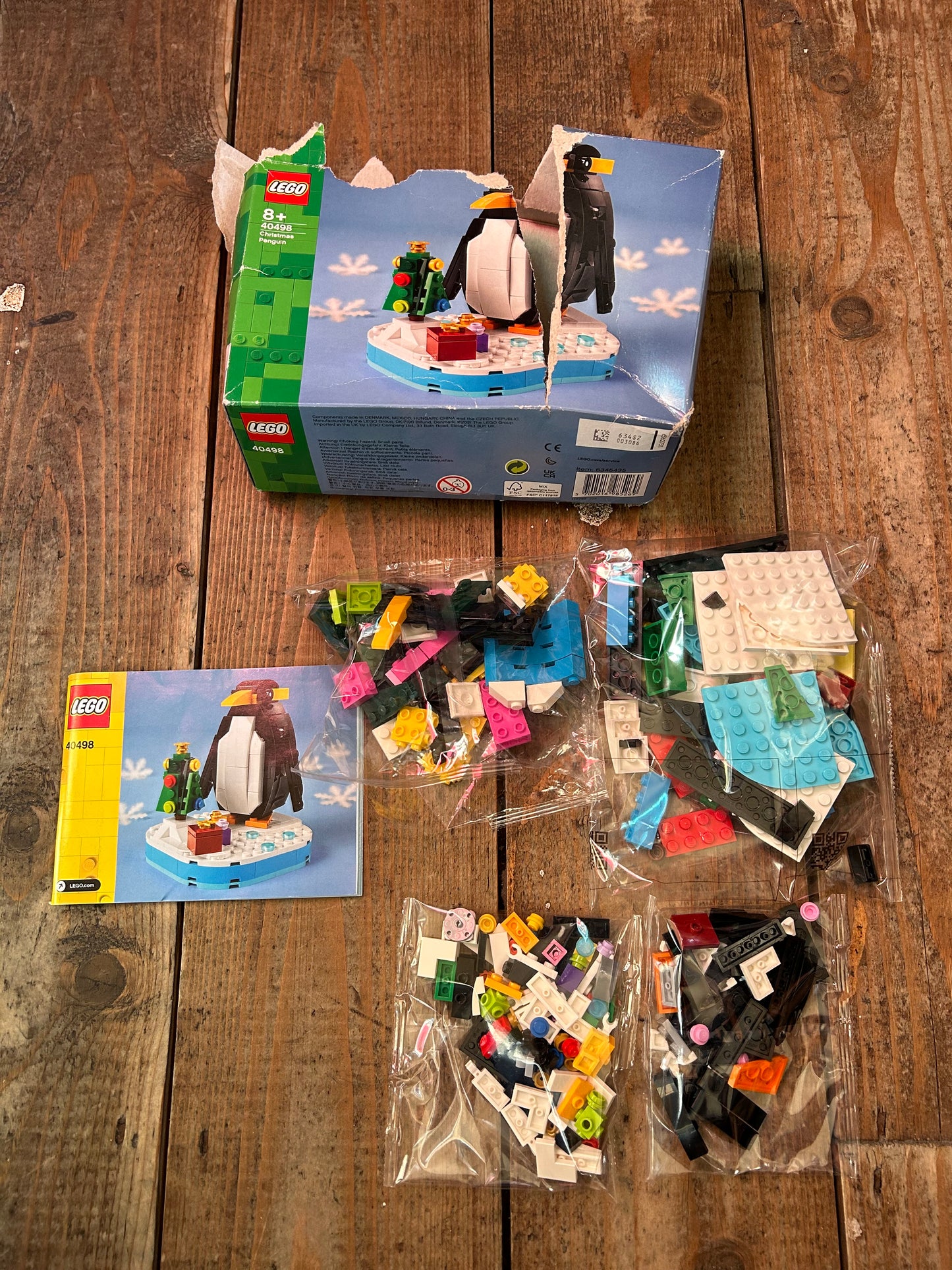 Christmas Penguin lego