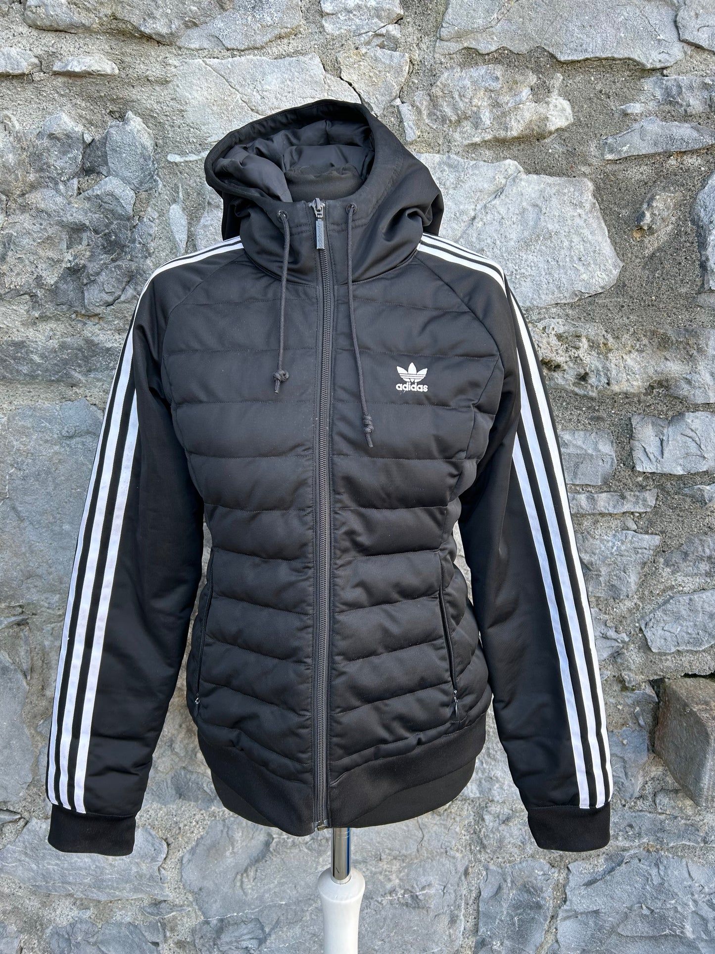 Black puffy jacket uk 8-10