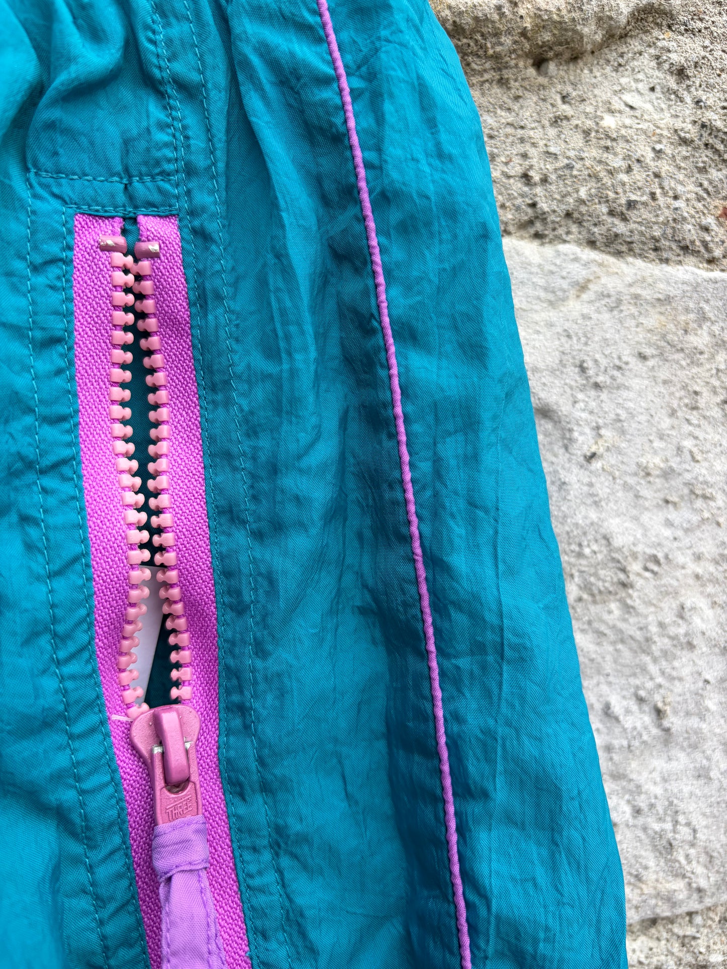 80s petrol shell track pants L-XL