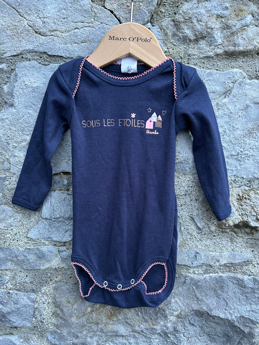 Etoiles navy vest 9m (74cm)