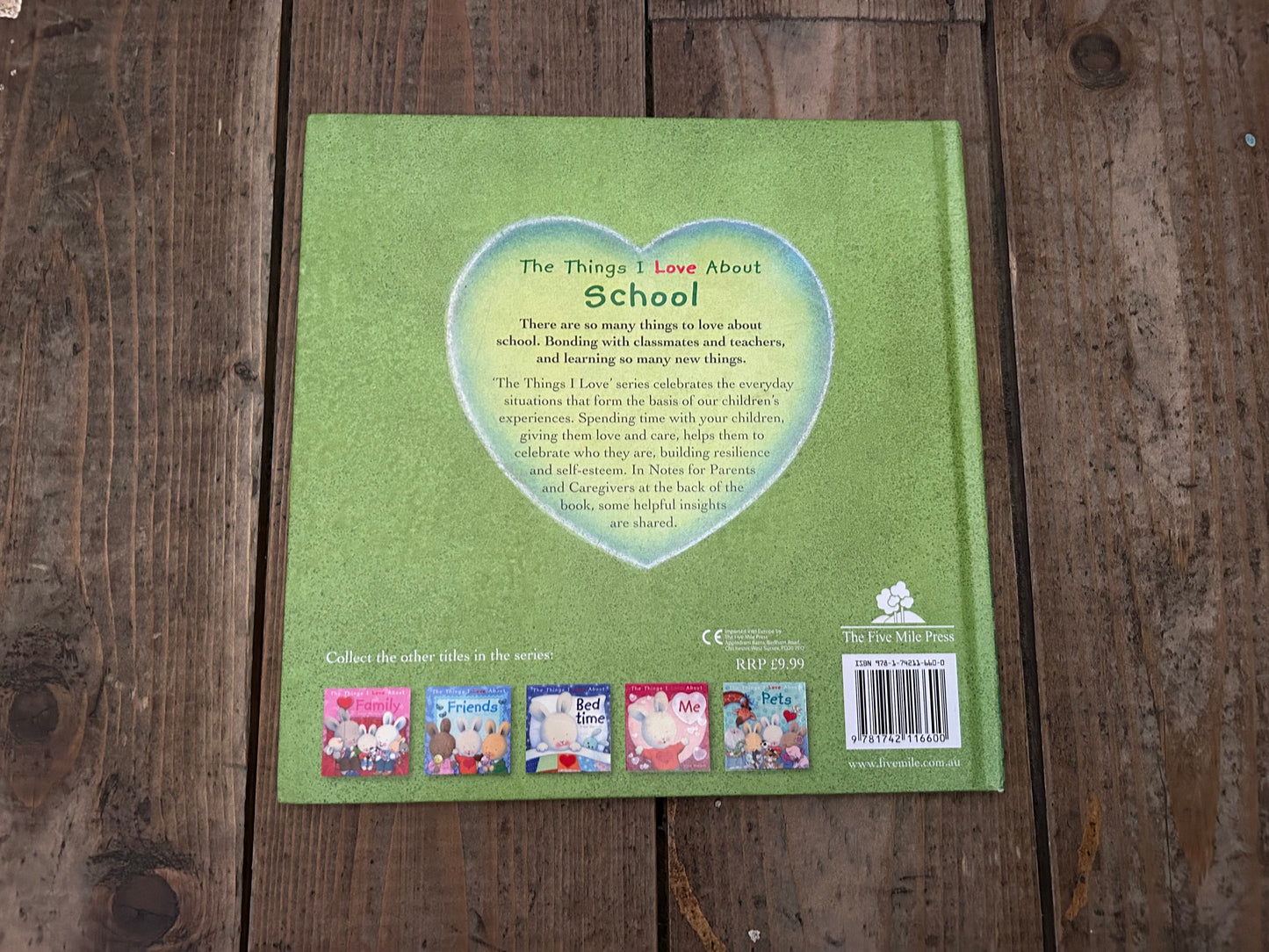 The things I love about School by Tracey Moroney