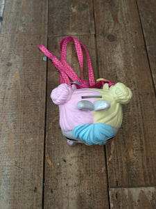 lol Surprise Biggie Pets Hop Hop Bunny Piggy Bank Backpack.