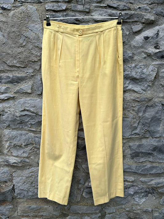 80s yellow pants uk 12-14