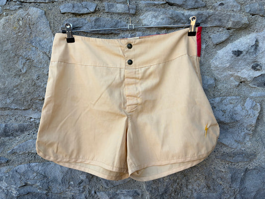 90s beige shorts uk 14
