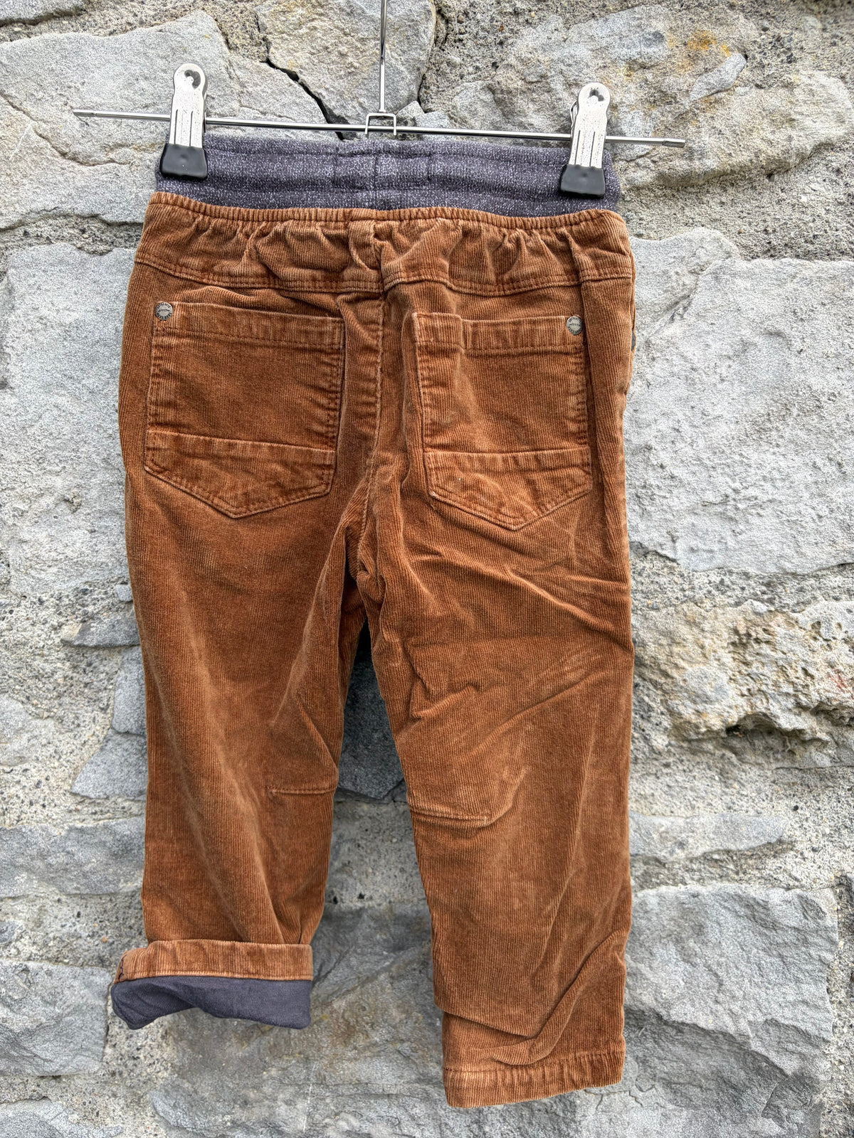 Brown cords  12-18m (80-86cm)