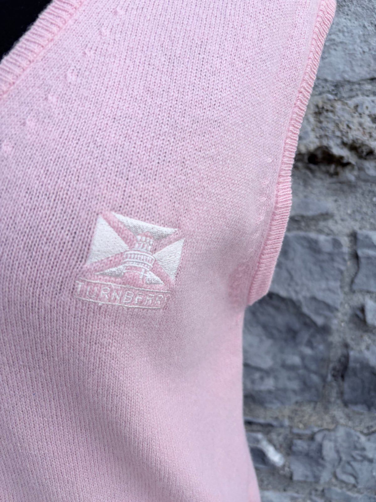 Pink Woolly sweater vest uk 8-10