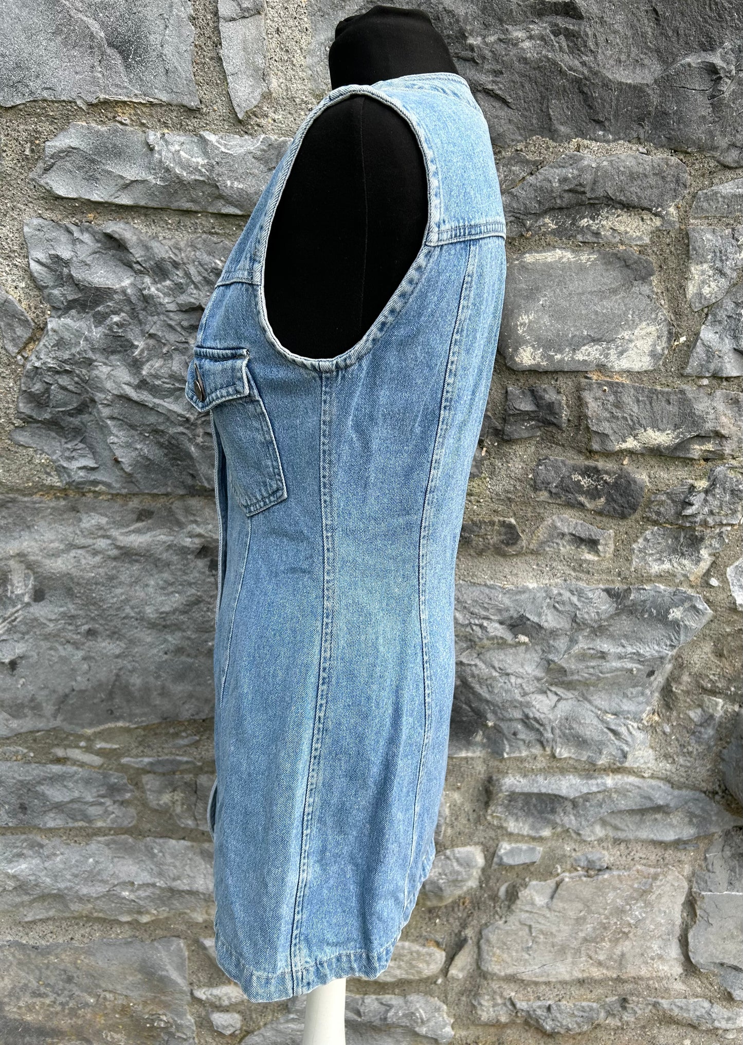 90s denim tunic uk 6-8