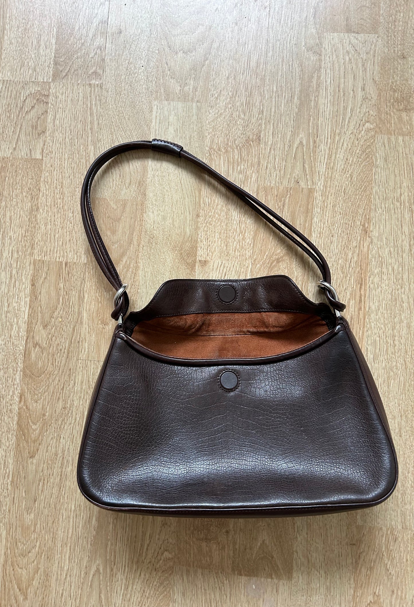 Brown shoulder bag