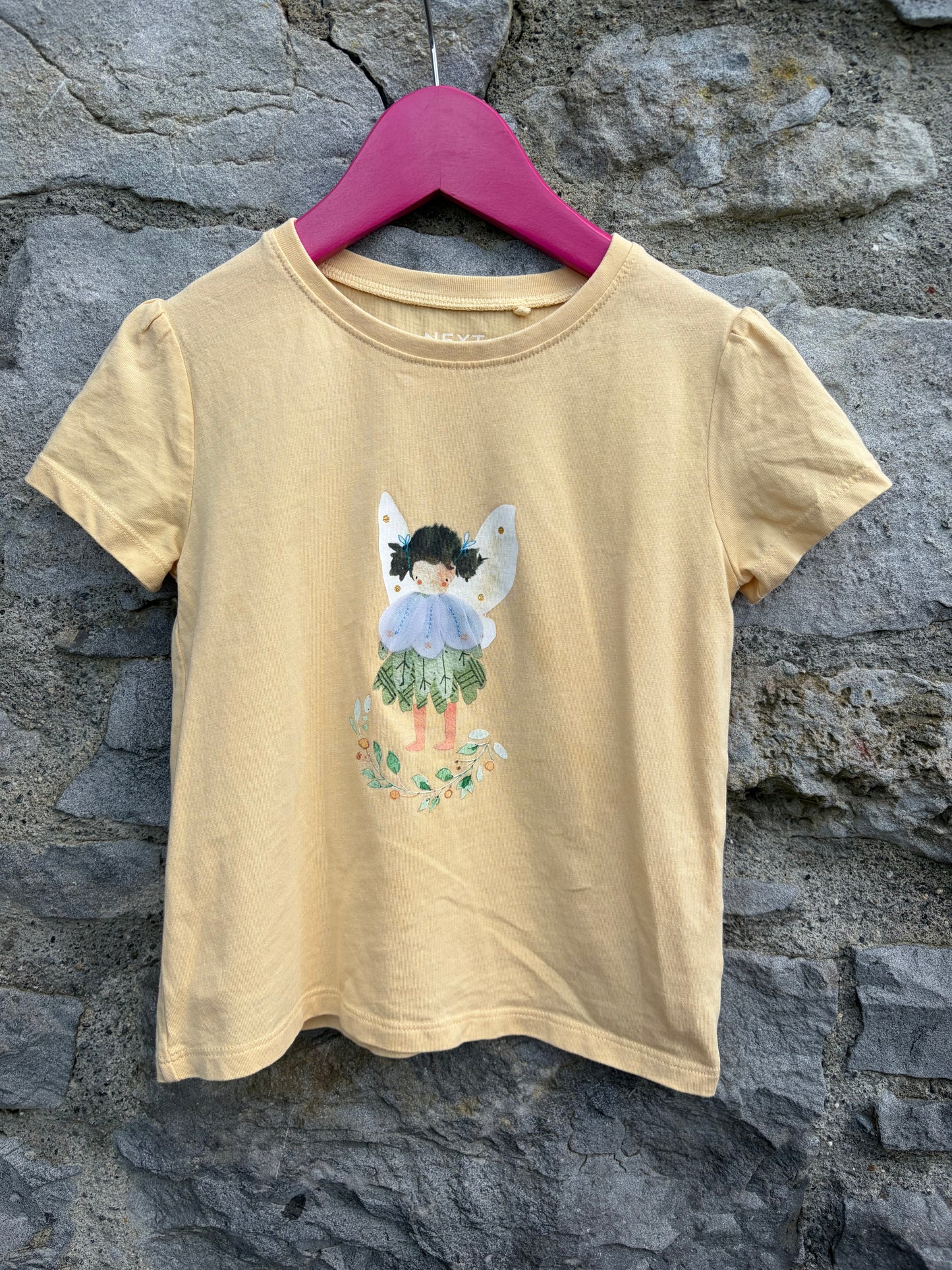 Beige fairy T-shirt  3-4y (98-104cm)