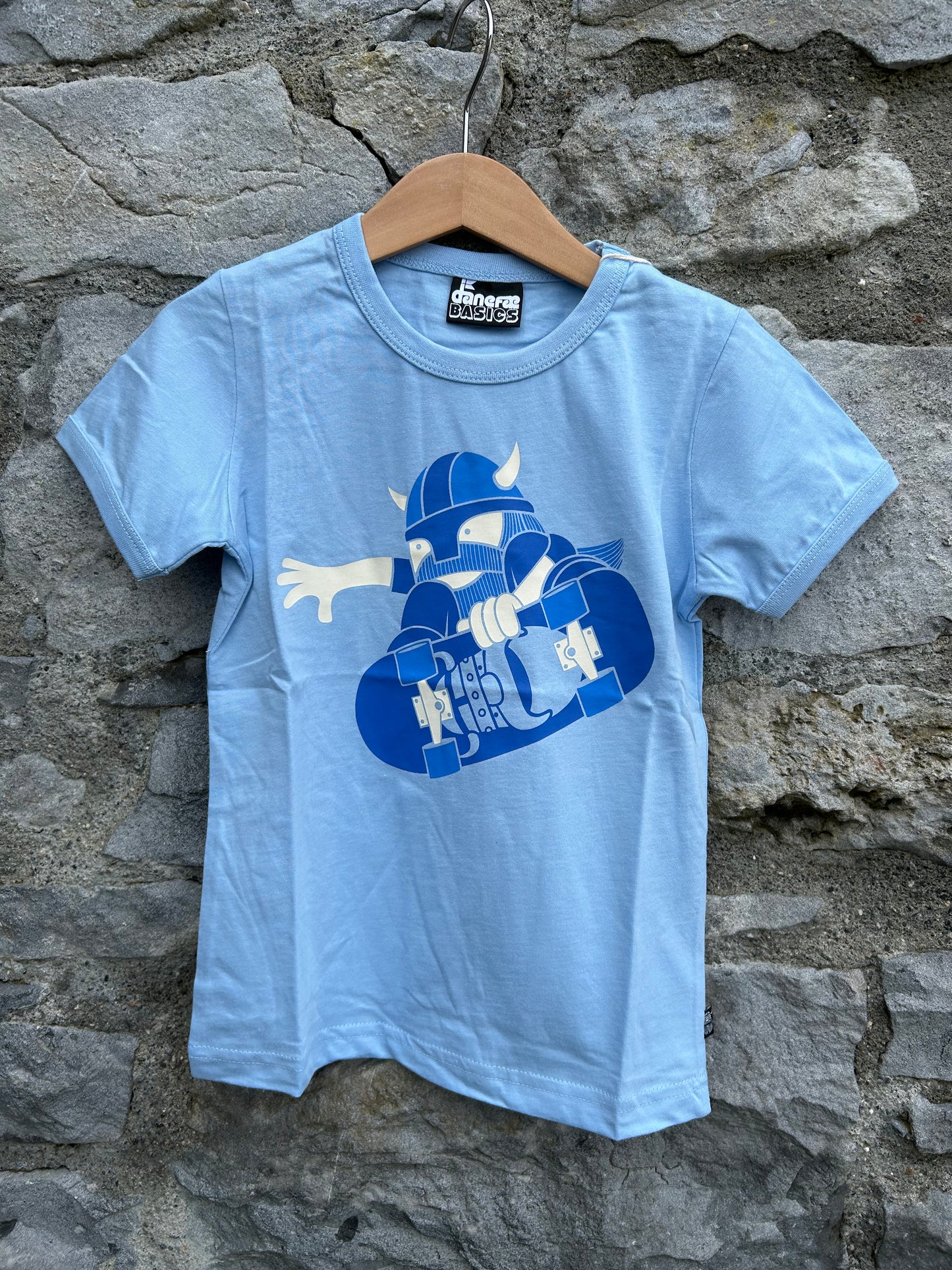 Skating Viking blue T-shirt 4y (104cm)