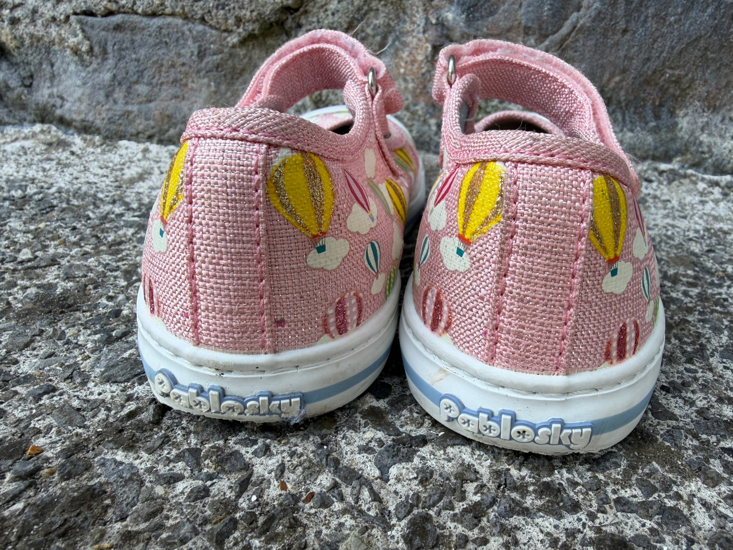 Hot air balloons pink shoes  uk 8.5 (eu 26)
