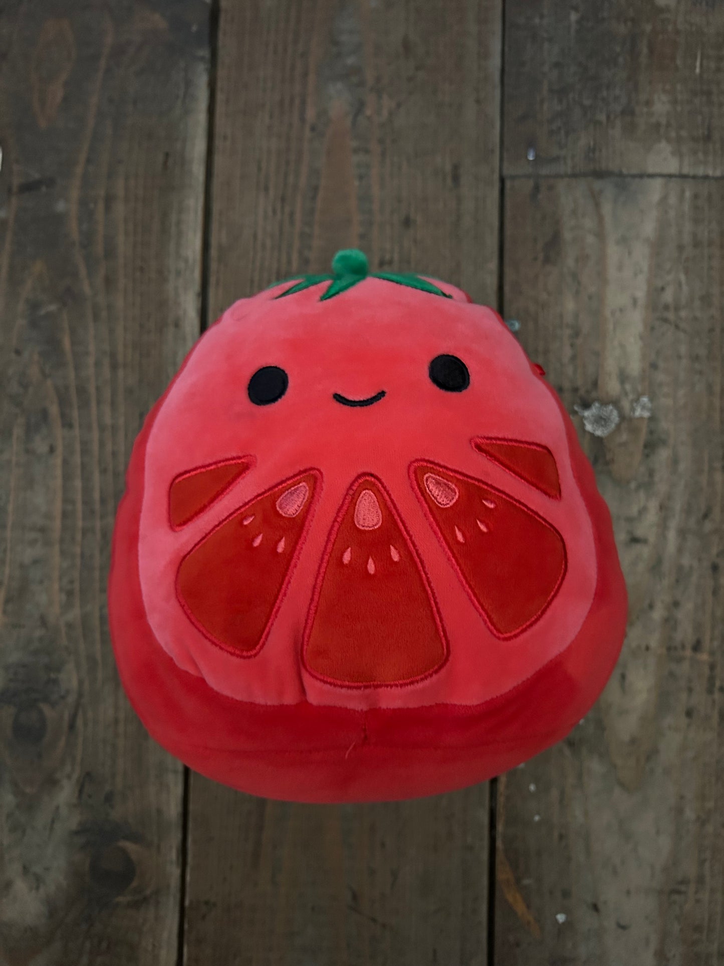 Tomato squismallow soft toy