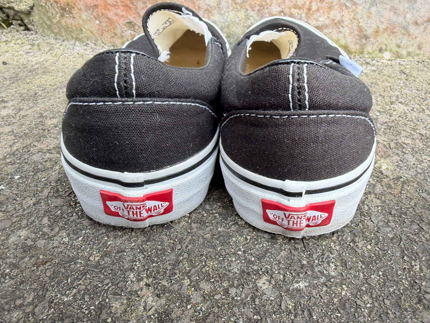 Black Classic Slip-On shoes  uk 6 (eu 39)