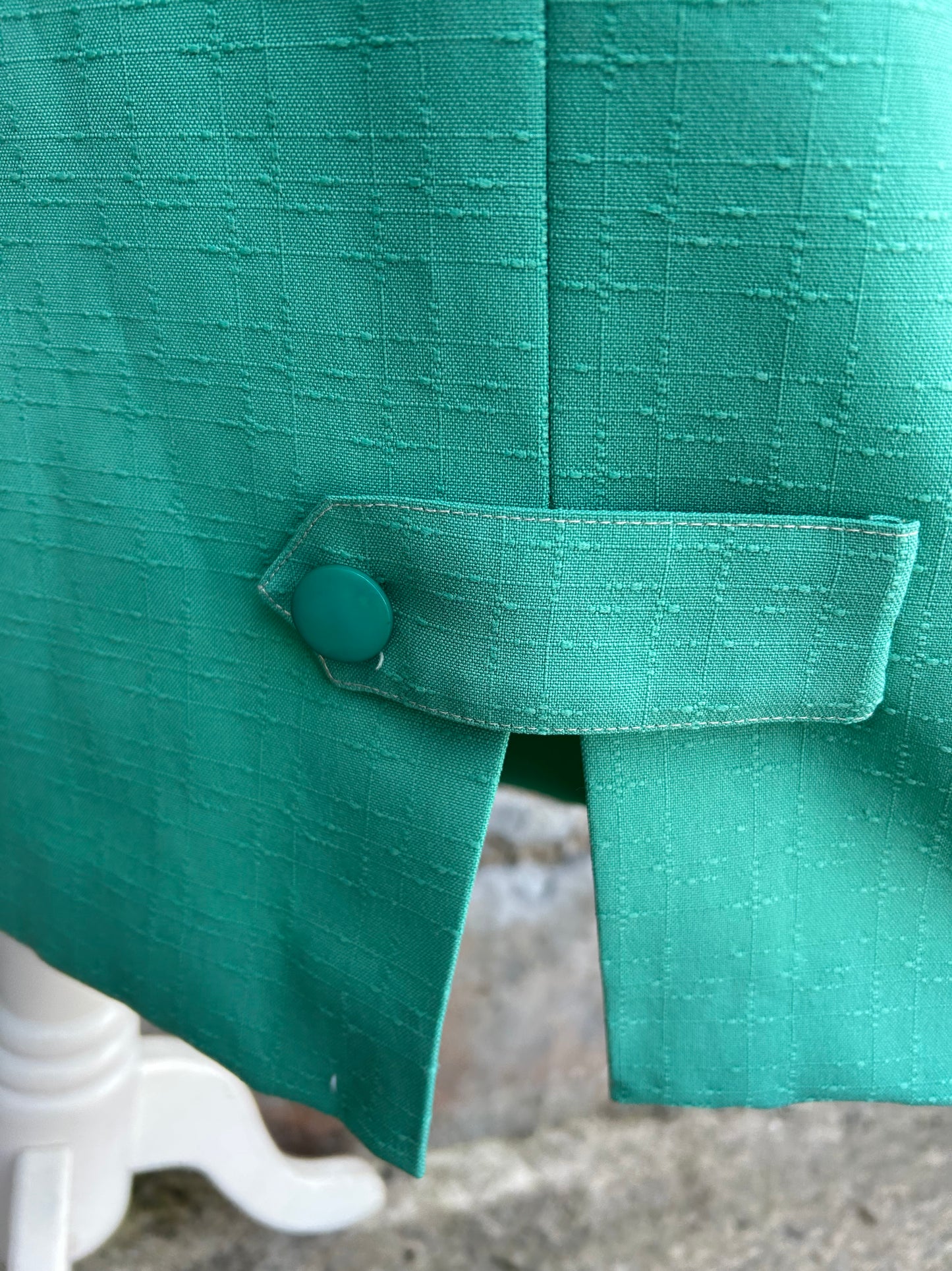 90s green skirt uk 12-14