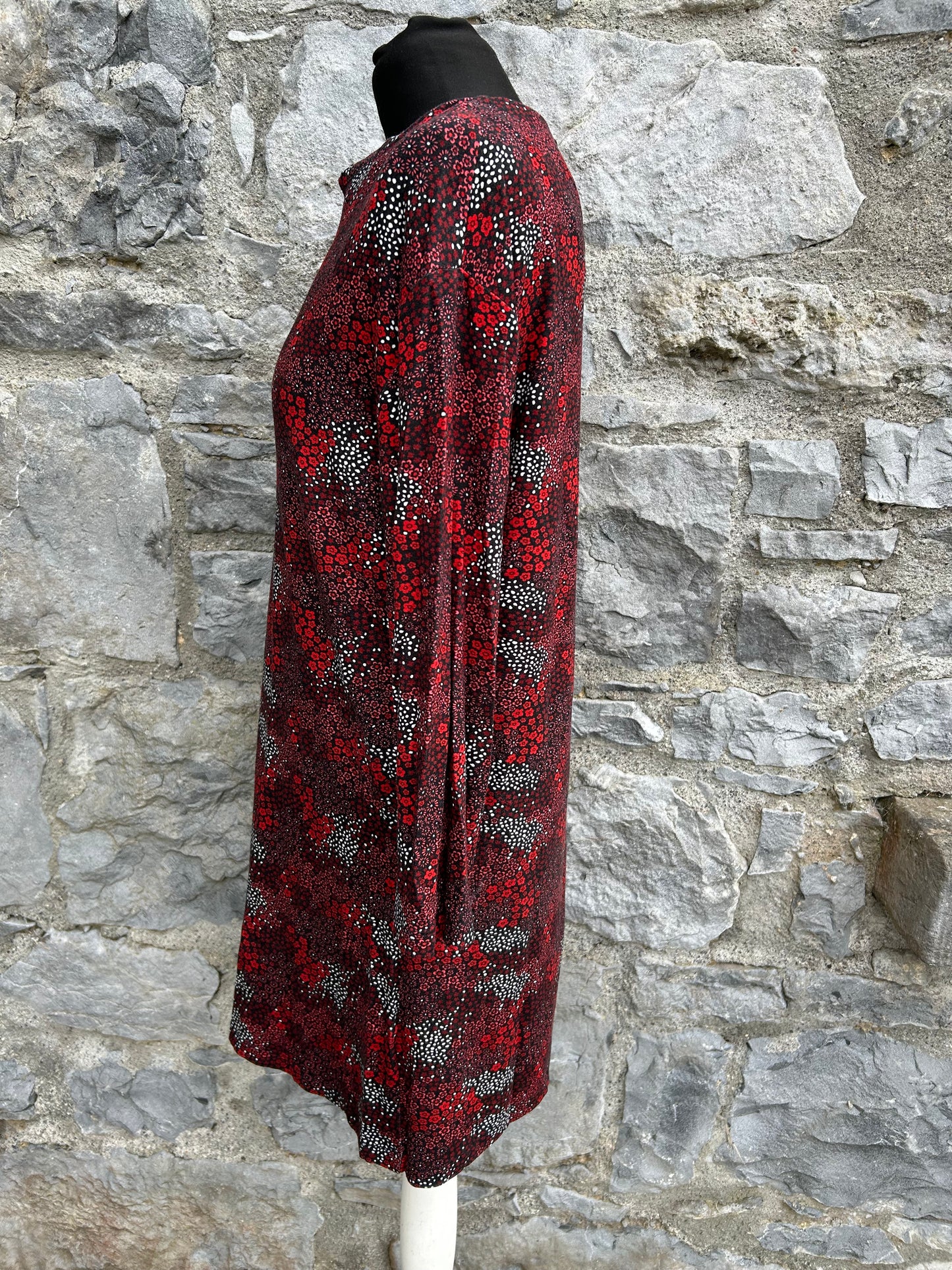 Red flowers dress uk 12-14