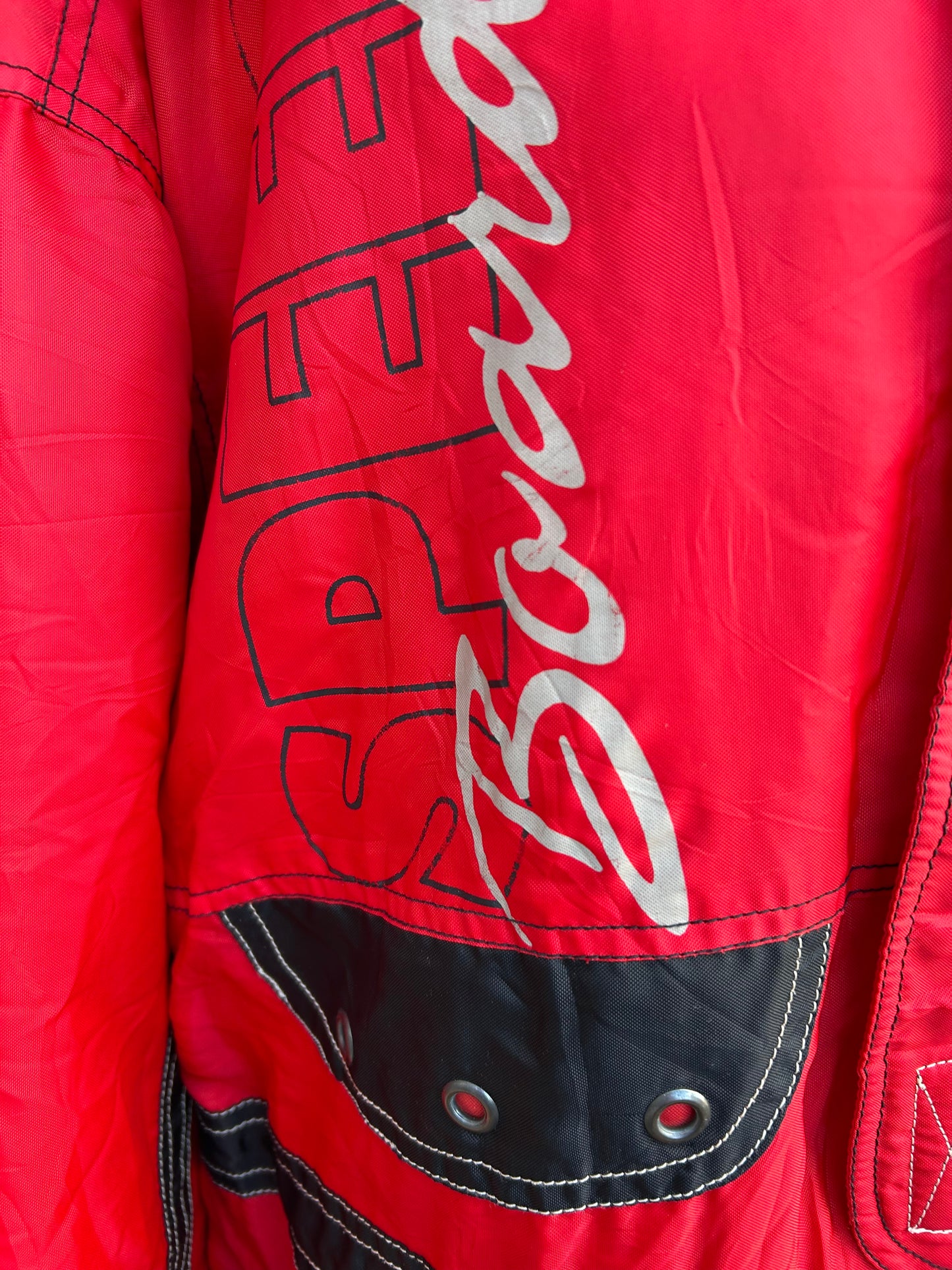 80s red jacket Medium
