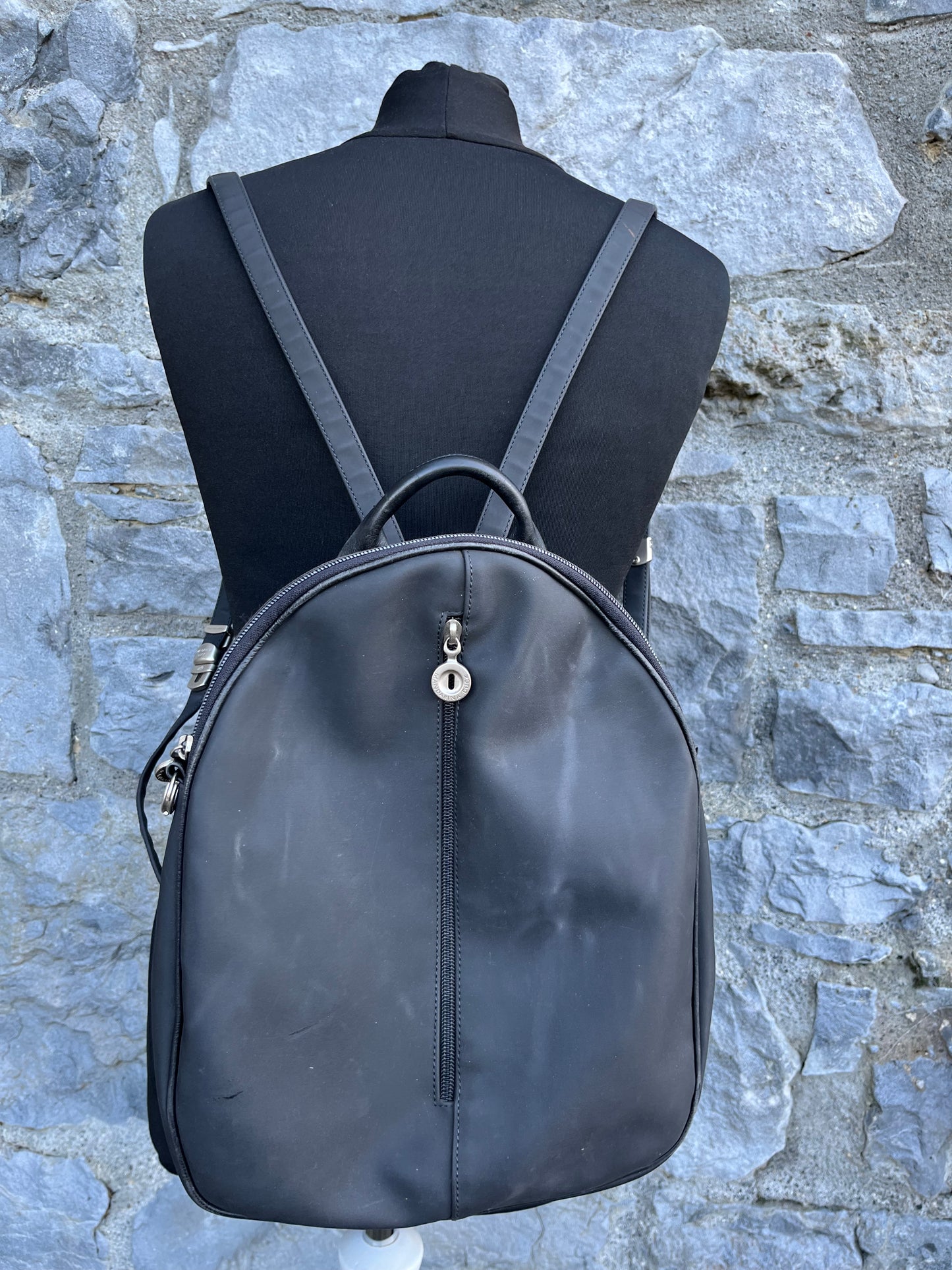 Black rucksack