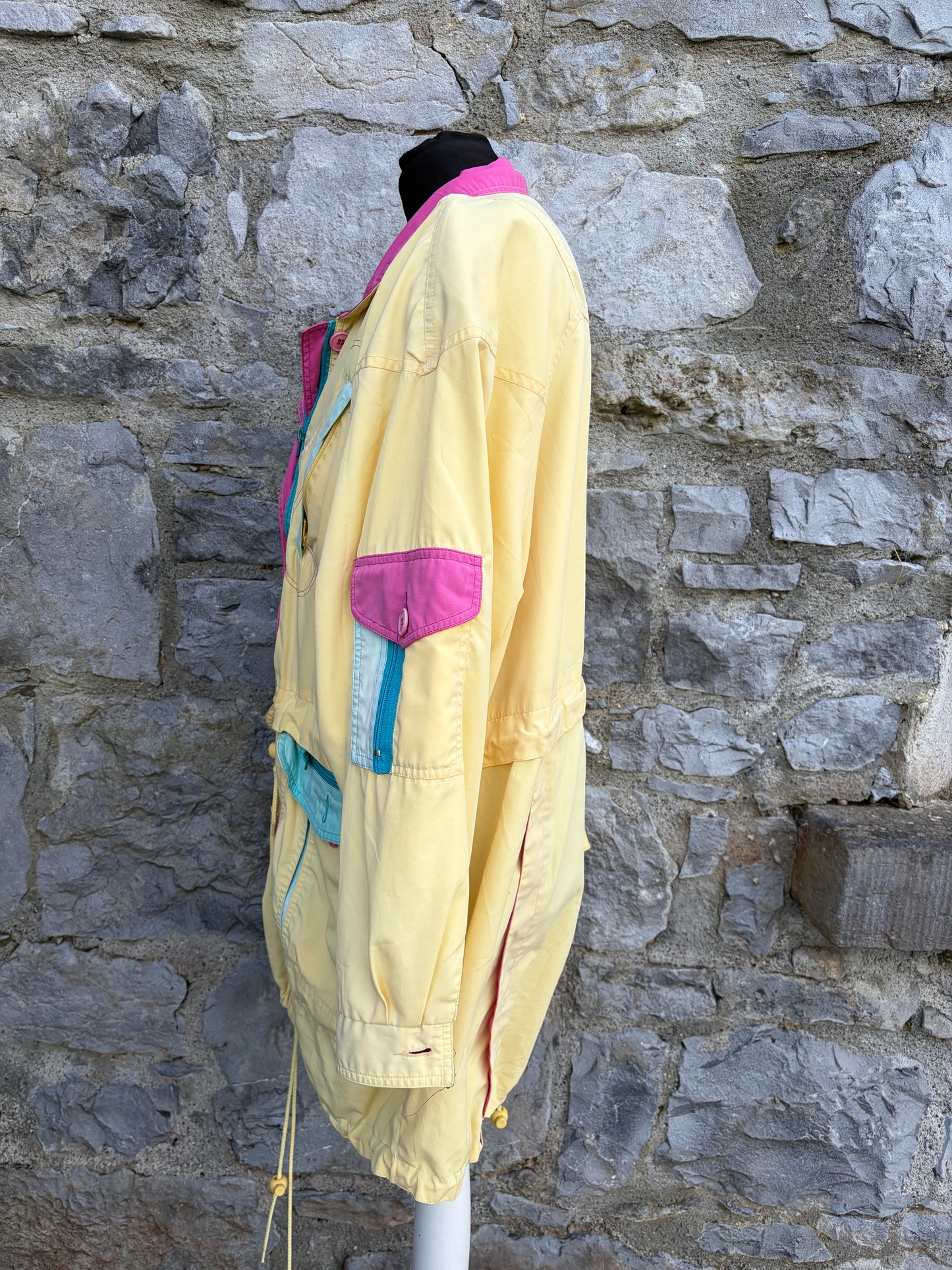 80s yellow jacket uk 14