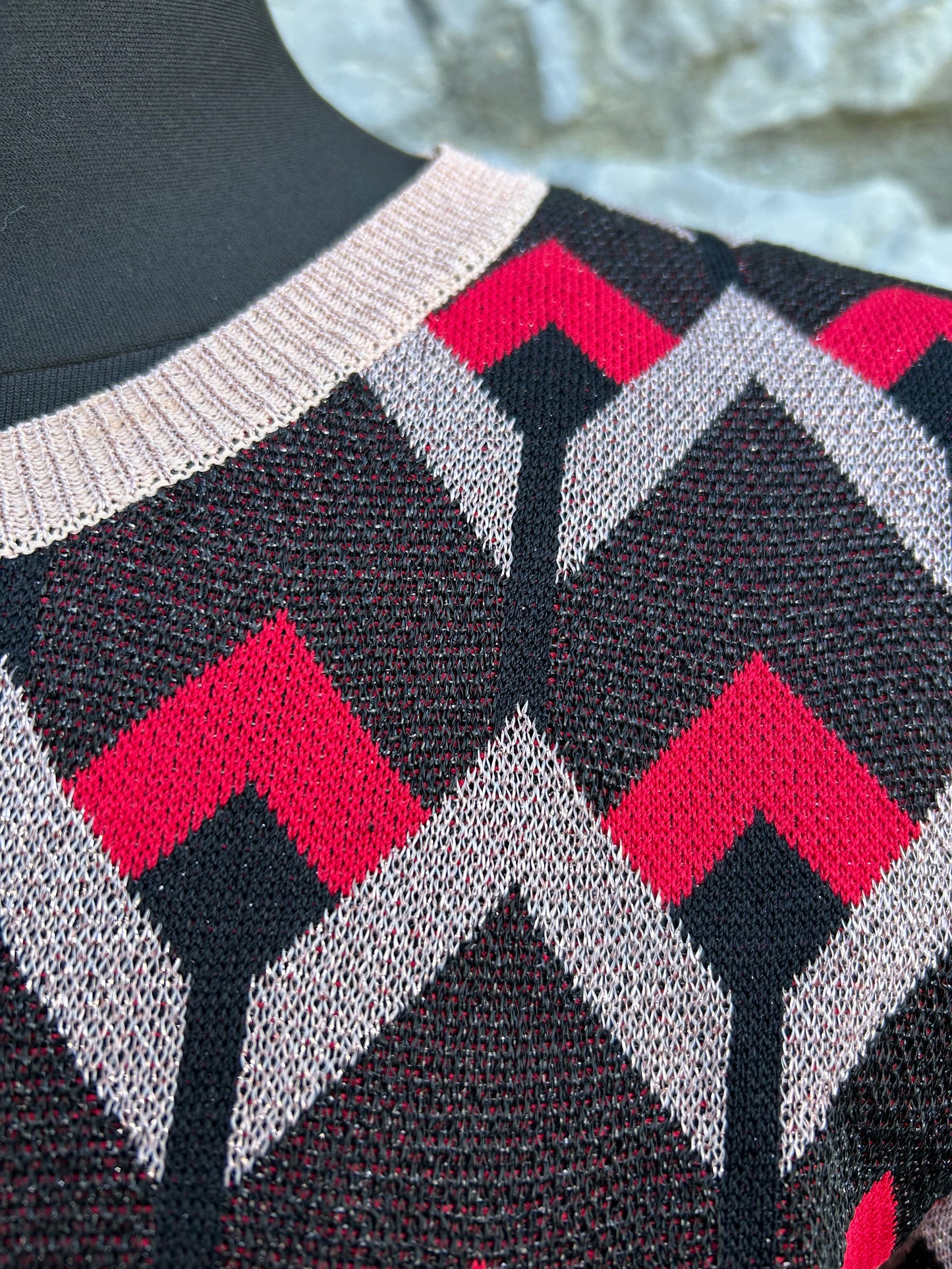 Sparkly chevron jumper uk 14-16