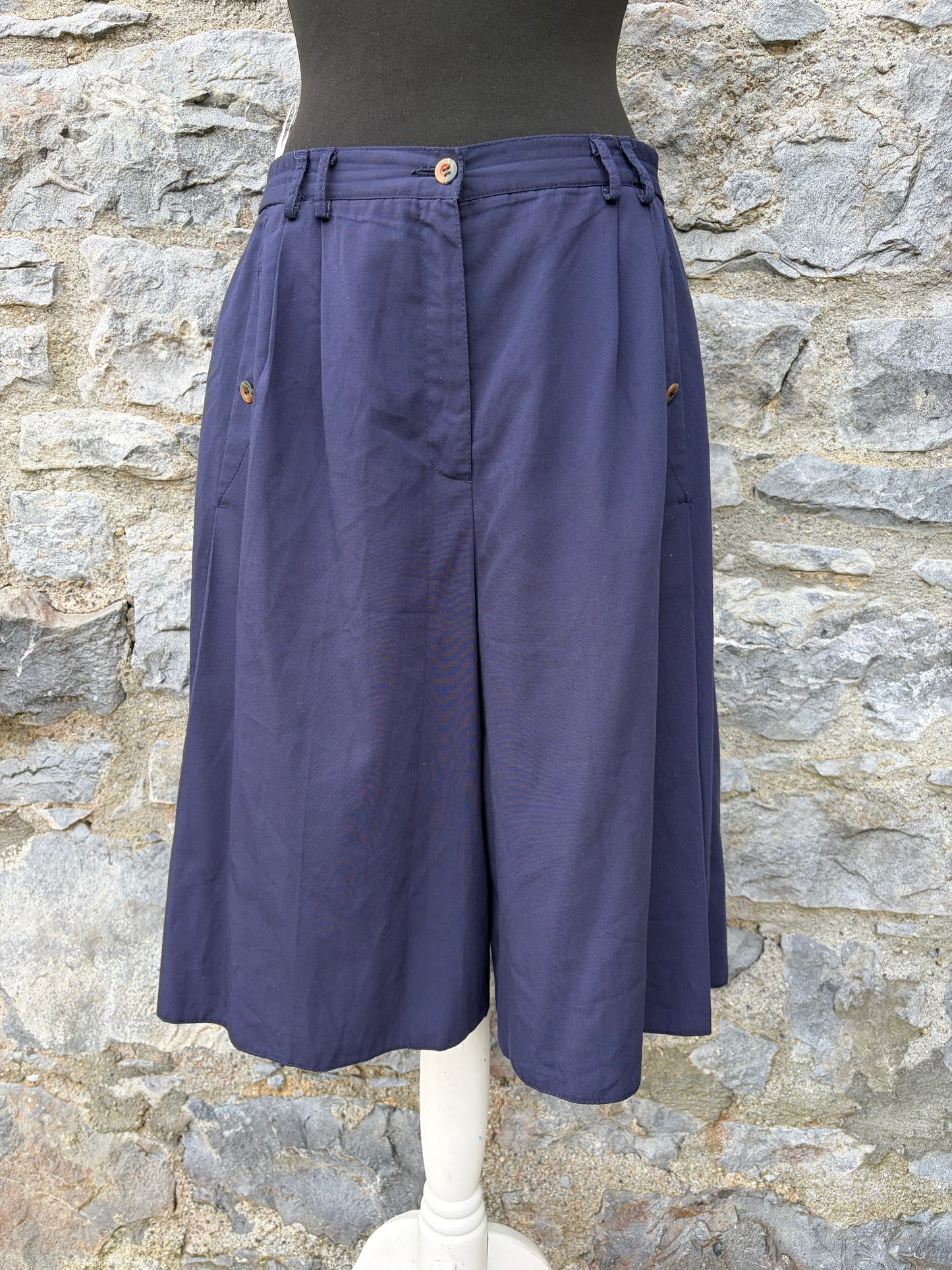 80s navy shorts uk 12