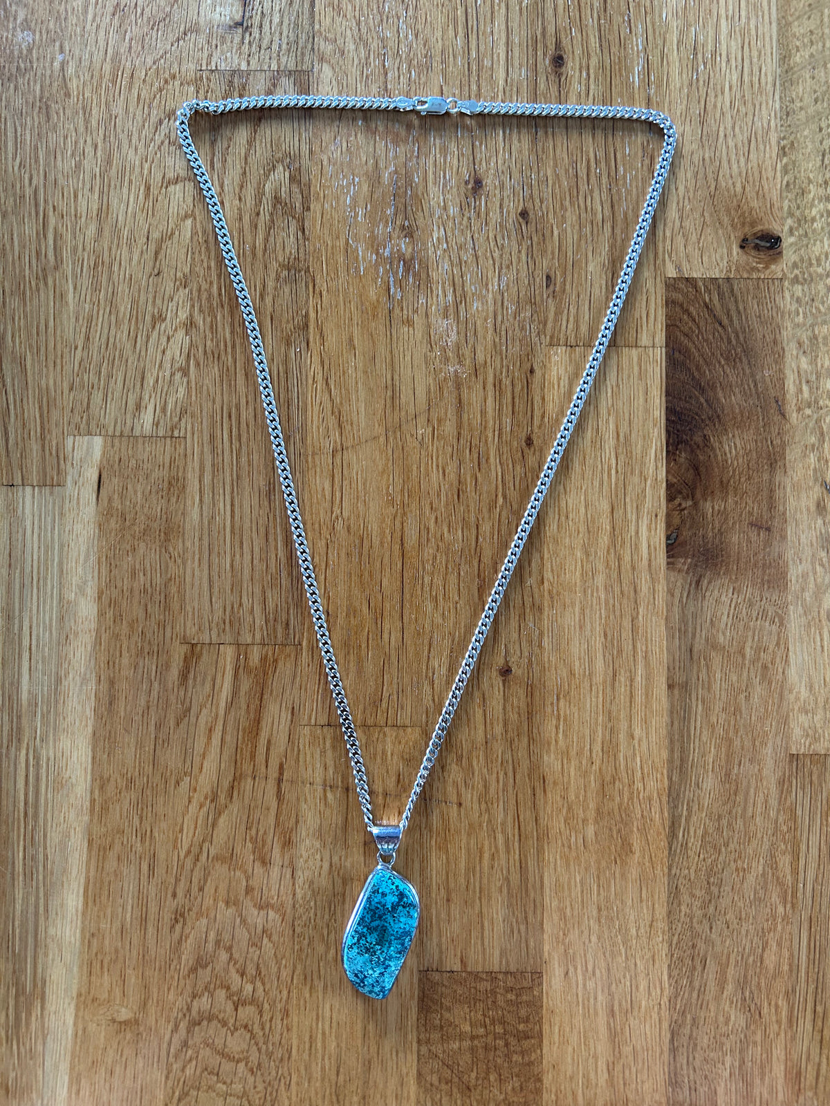 Silver & turquoise necklace
