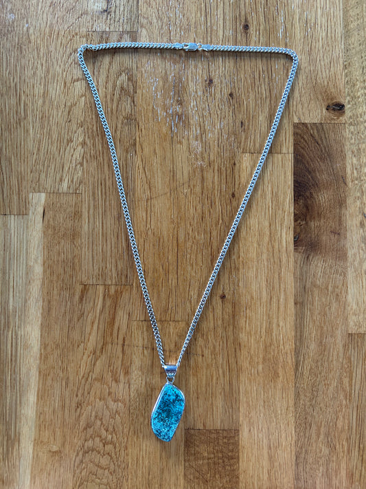 Silver & turquoise necklace