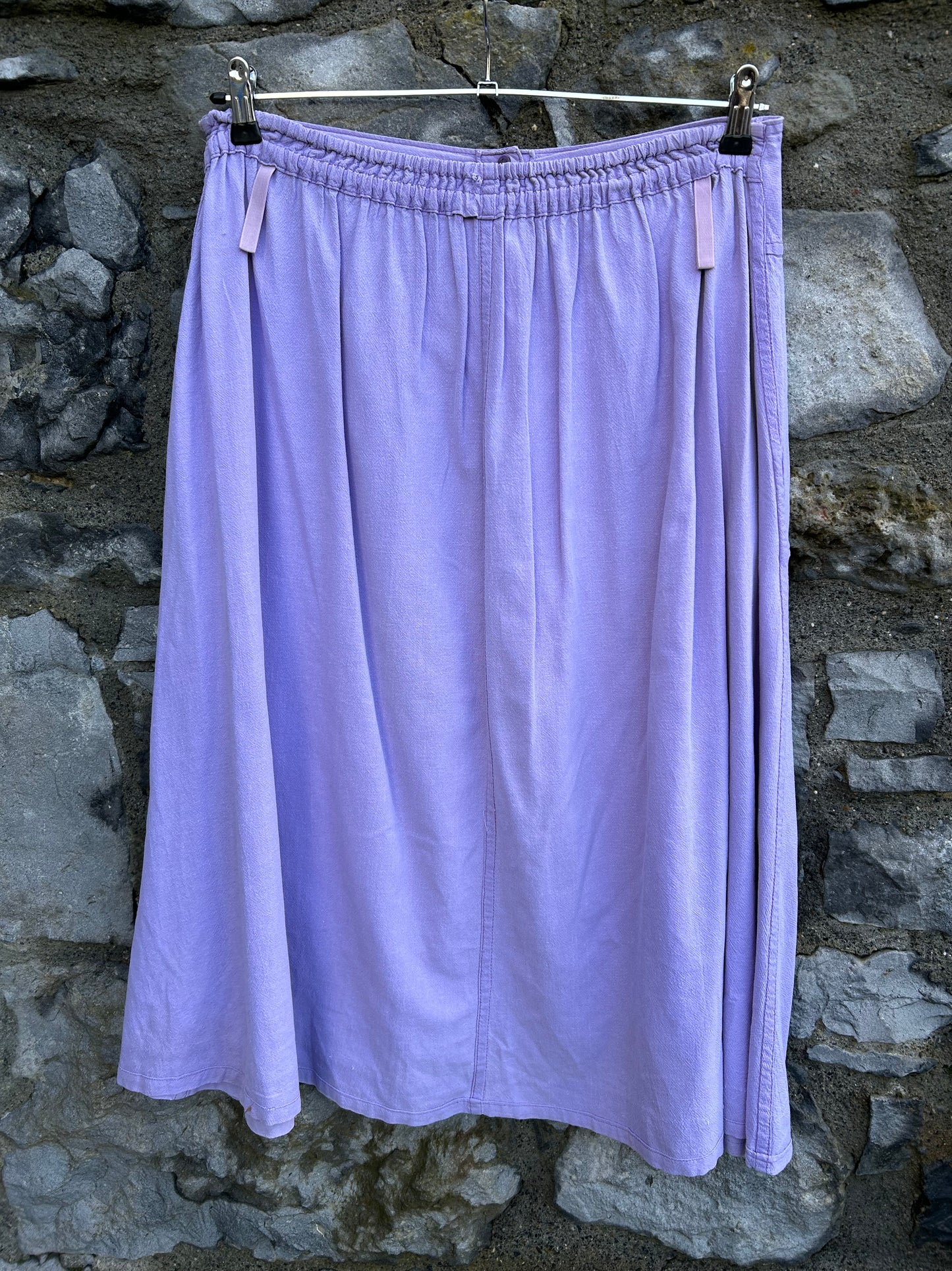 80s lilac skirt uk 14-16