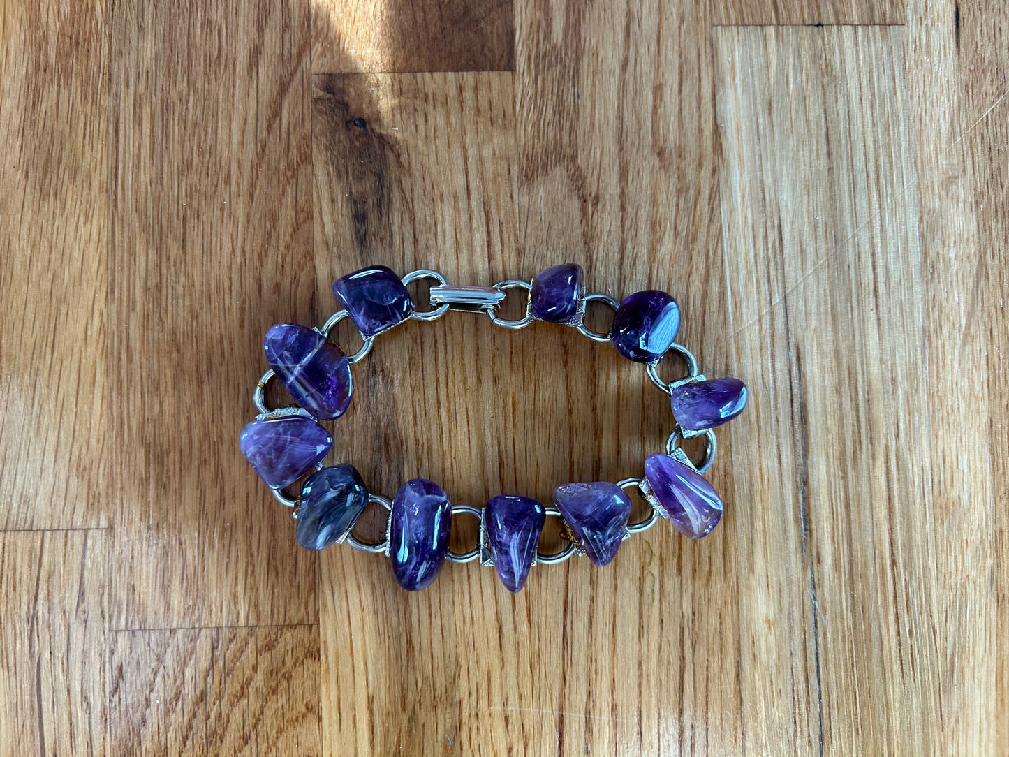 Amethyst bracelet