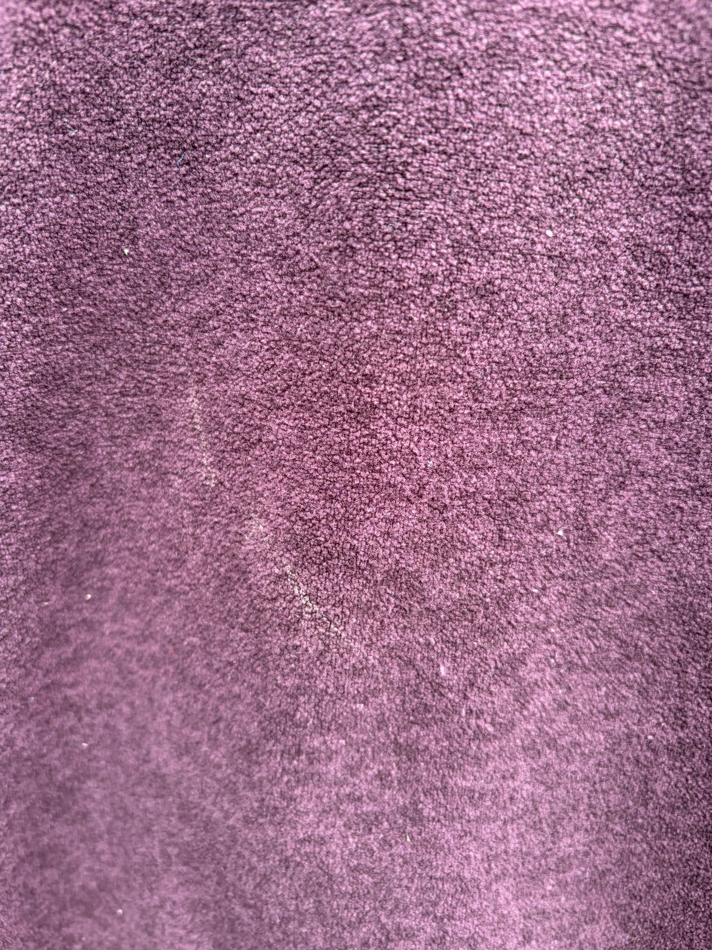 Plum quarter-zip fleece pullover  uk 18