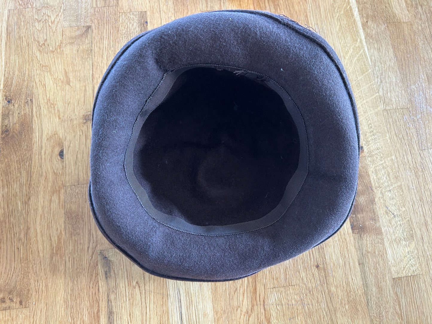 Brown hat