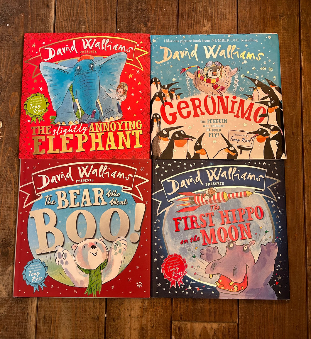 David Walliams set of 4