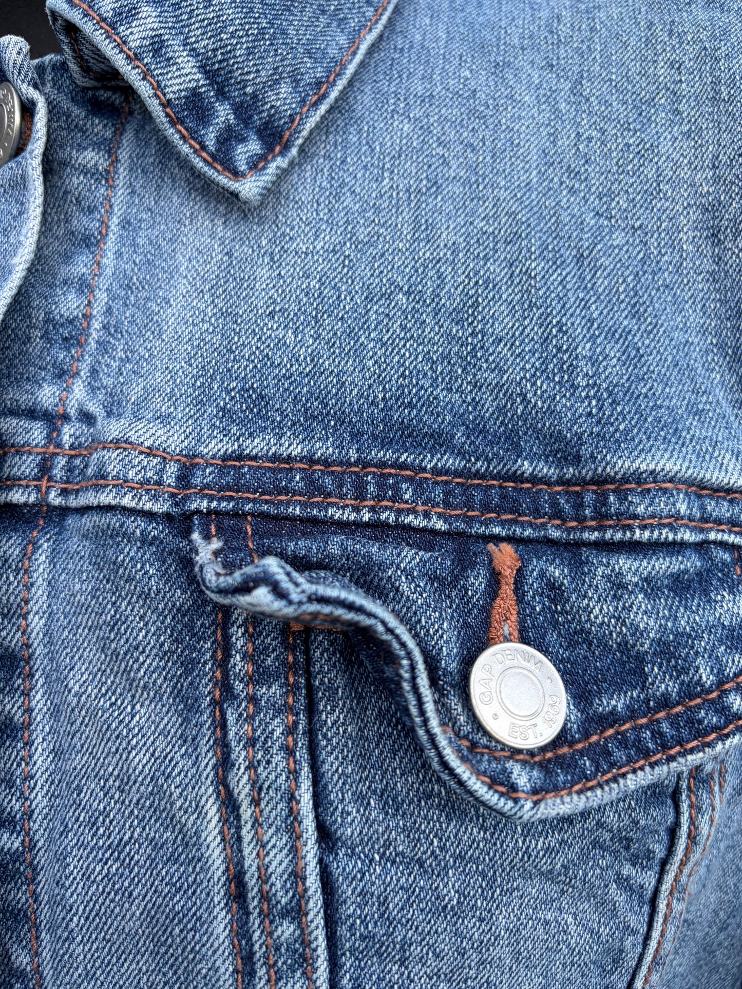 Y2K denim jacket uk 10-12