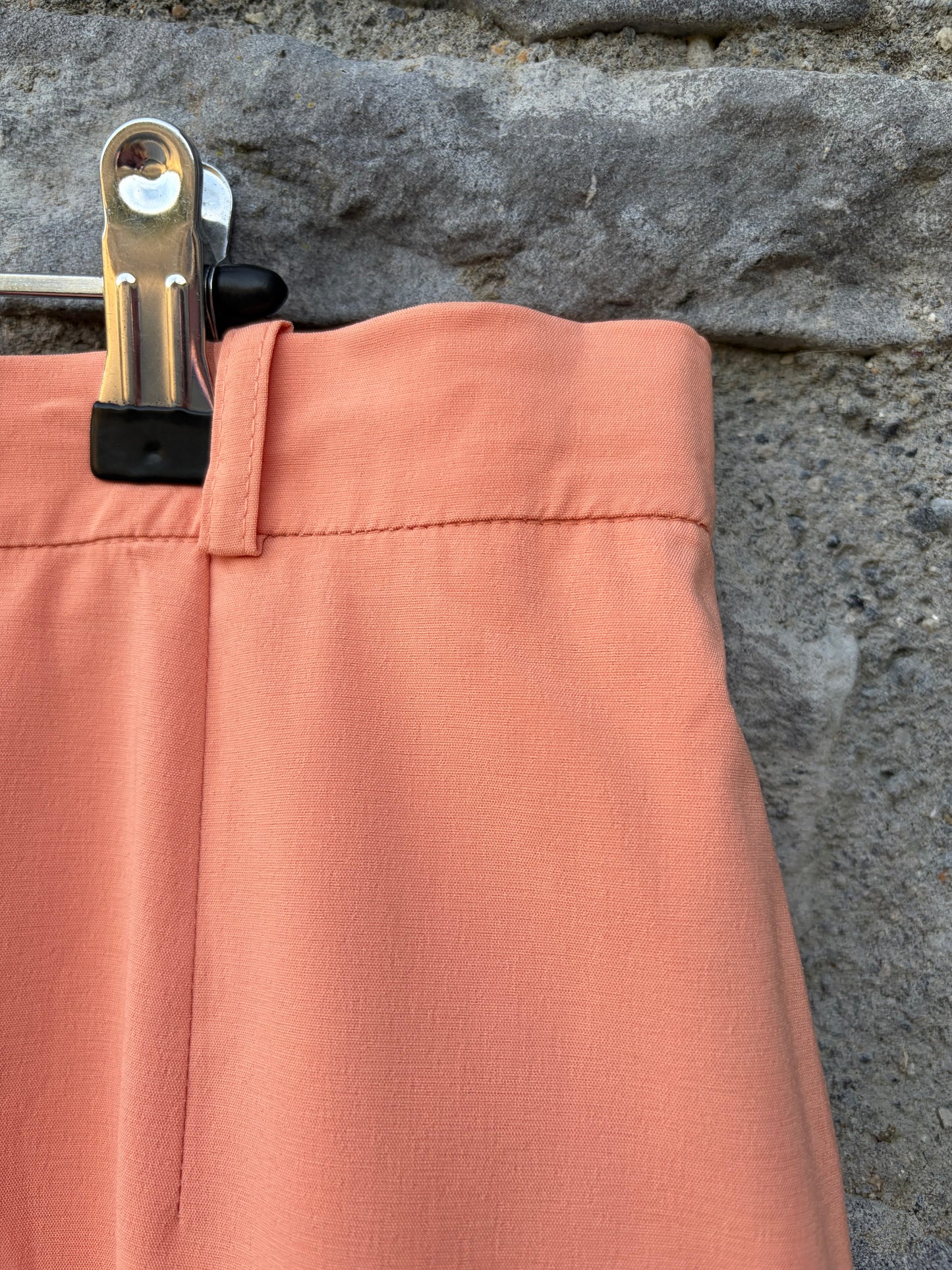 90s orange skirt uk 14