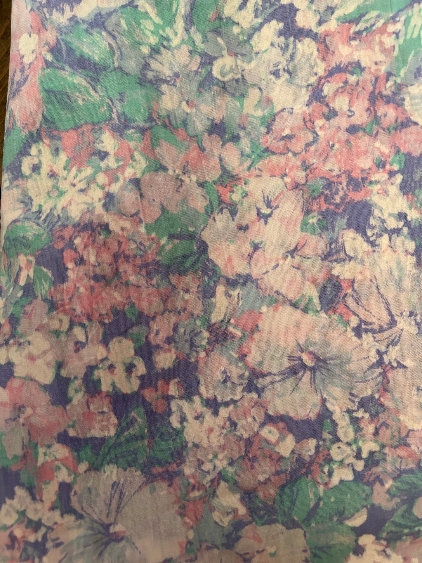 Vintage pastel fabric
