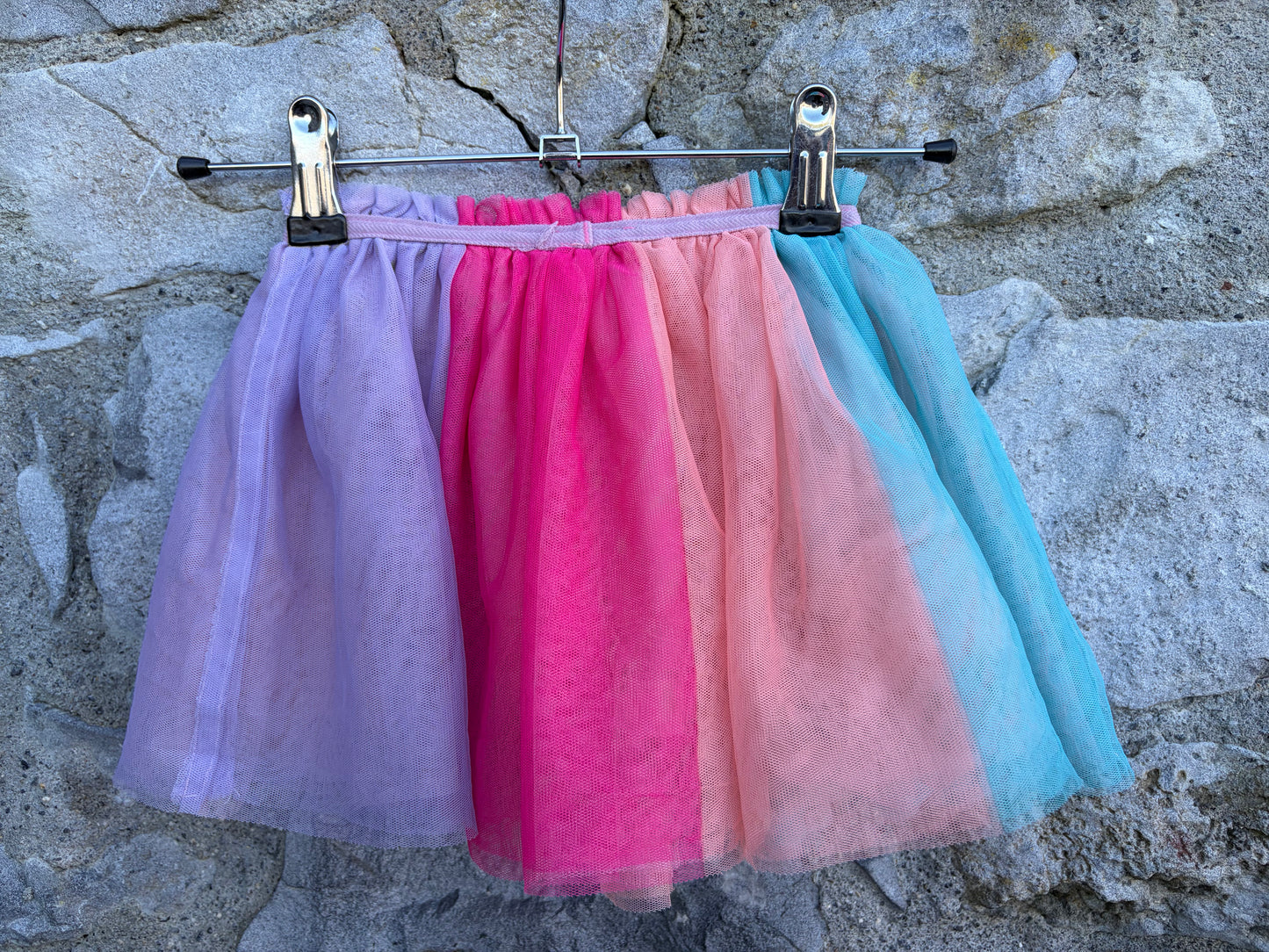 Colourful tulle skirt  2-3y (92-98cm)