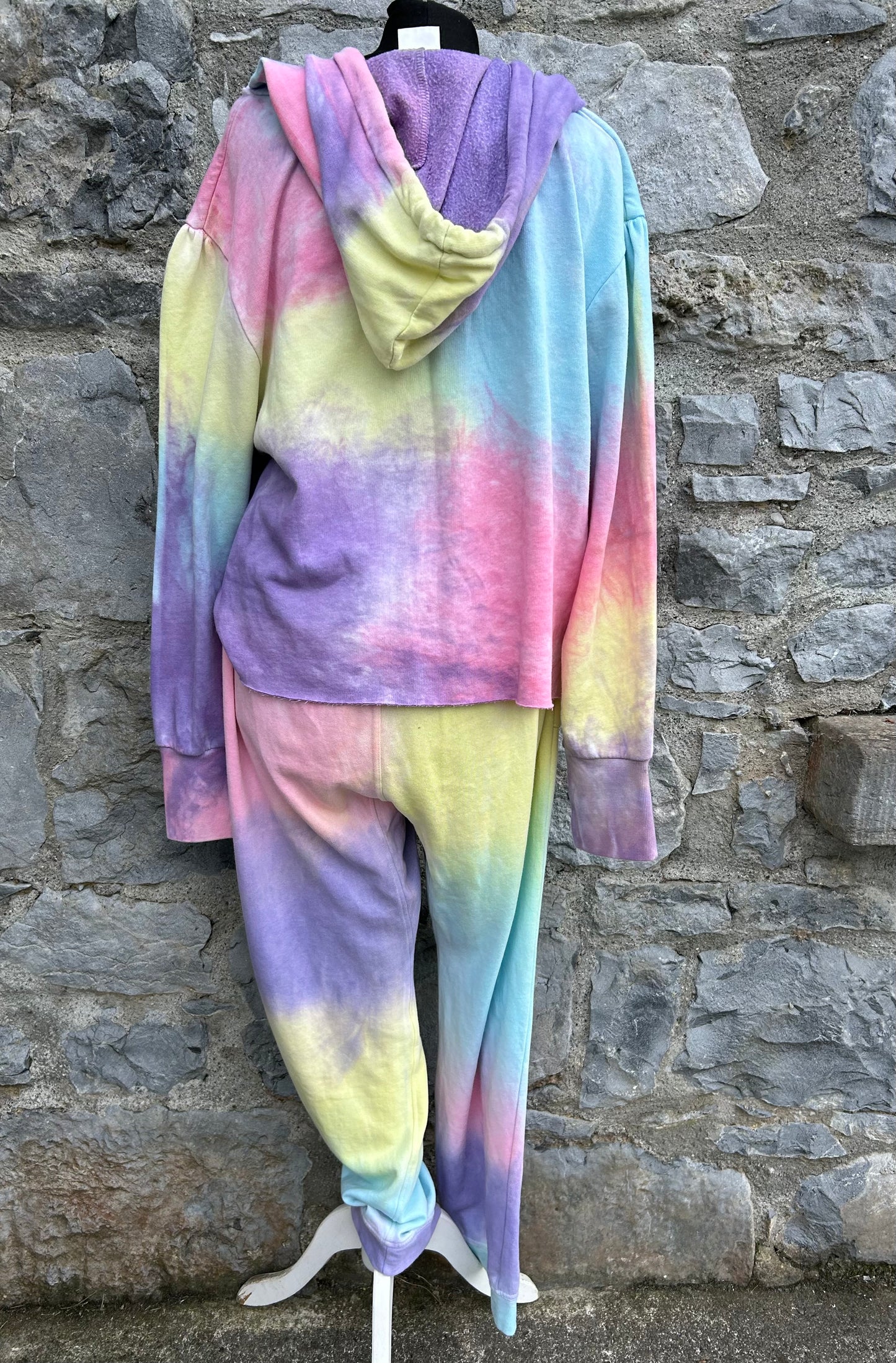 Rainbow tie dye tracksuit 10-12